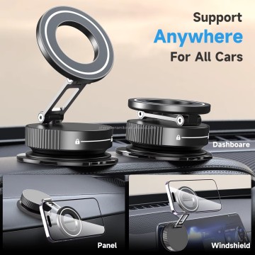 Car-mounted magnetic phone mount
