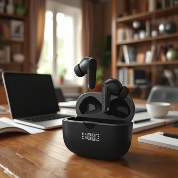 2025 New Product Bluetooth Earphones S25 Wireless Earphones Bluetooth 5.4 Extended Battery Life In-E